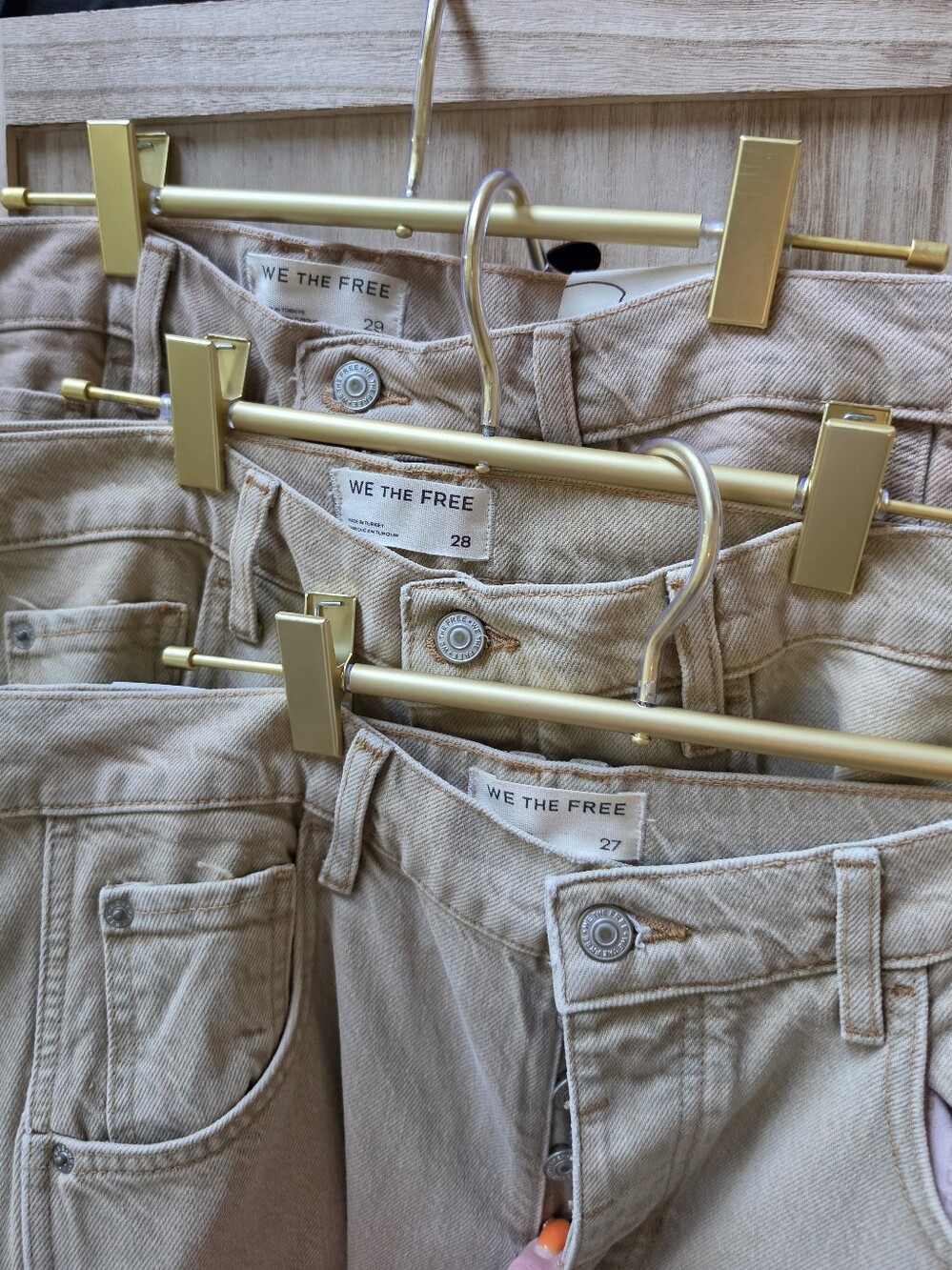 NWOT We The Free Good Luck Mid Rise Barrel Jeans Current Online - Picture 11 of 11